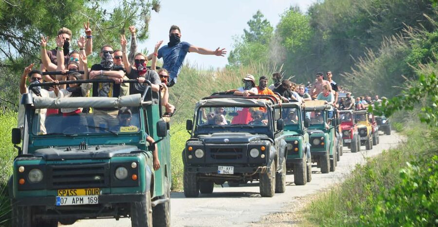 City of Side: Jeep Safari & Green Lake Boat Trip with Lunch - Key points to know before booking