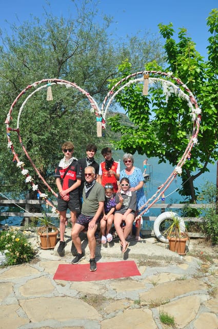 City of Side: Jeep Safari & Green Lake Boat Trip with Lunch - The mosque stop and arrival at Green Lake