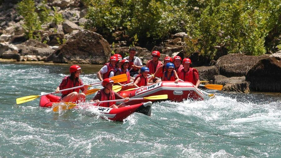 City of Side: Quad, Buggy, Rafting & Zipline Tour with Lunch - From Side to the Taurus Mountains