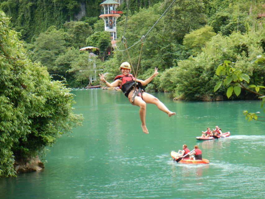 City of Side: Quad, Buggy, Rafting & Zipline Tour with Lunch - Lunch beside the river