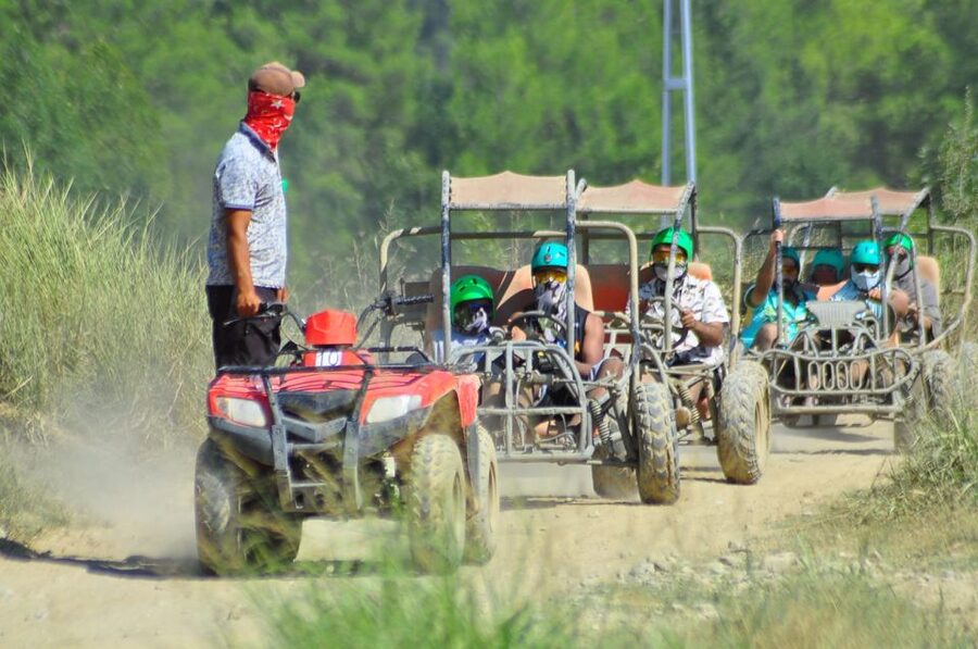 City of Side: Rafting, Zipline, Jeep, Buggy and Quad Combo - Buggy or quad safari on muddy trails