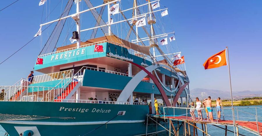 City of Side: Sightseeing Cruise w/ Swim Stops & Foam Party - Key points at a glance