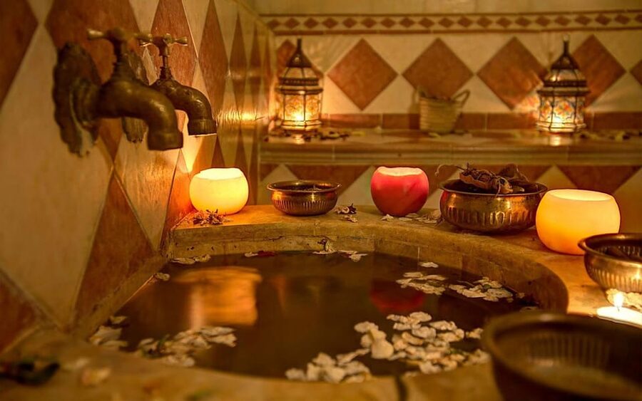 City of Side: Turkish Bath, Massage and Sauna with Transfer - Sauna heat comes first