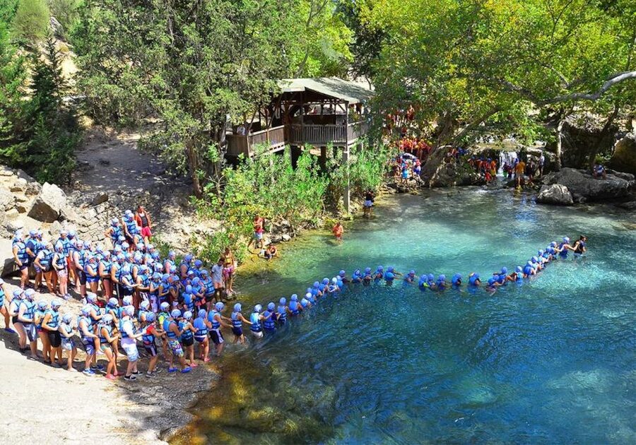 City of Side: Whitewater Rafting in Koprulu Canyon - The photo and video stop