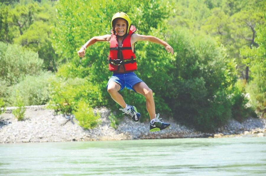 City of Side: Whitewater Rafting with Lunch - Photos, the rafting film, and changing afterward
