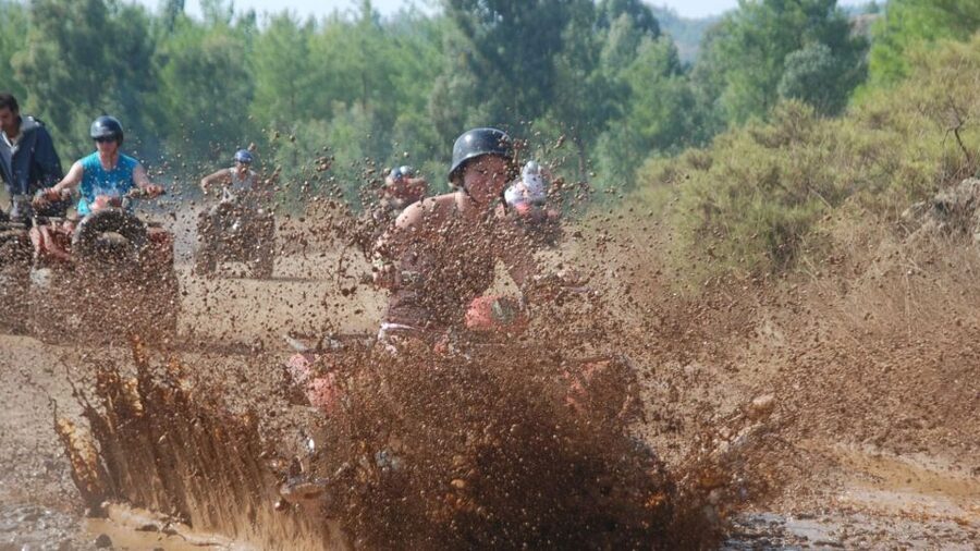 Didim/Altinkum: ATV Quad Safari Experience - Leaving Didim behind on four wheels