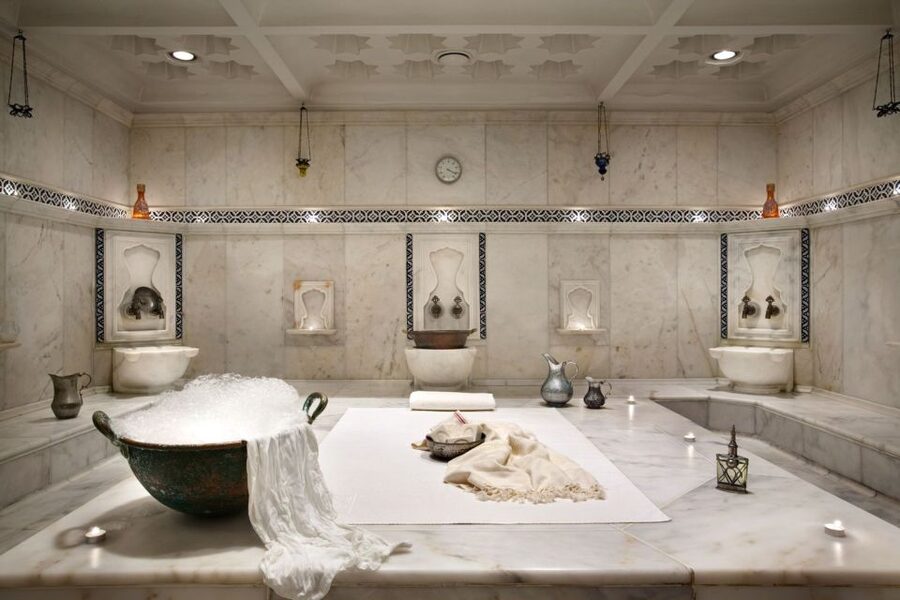 Didim: Traditional Turkish Bath Experience w/ Hotel Transfer - The 15-minute sauna on heated marble