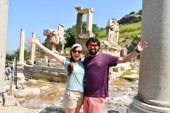 Ephesus Cruiser Private or Small Group Tour, TICKET and LUNCH Opt - The Temple of Artemis in a fifteen-minute stop