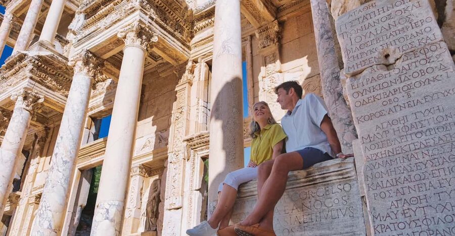 Ephesus: Small Group Tour for Cruise Passengers - Walking the marble streets of Ephesus
