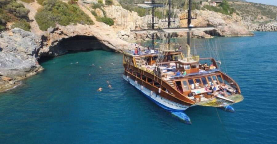 Explore Alanya's Beauty Catamaran Boat Tour - Starting at the port and Old Shipyard