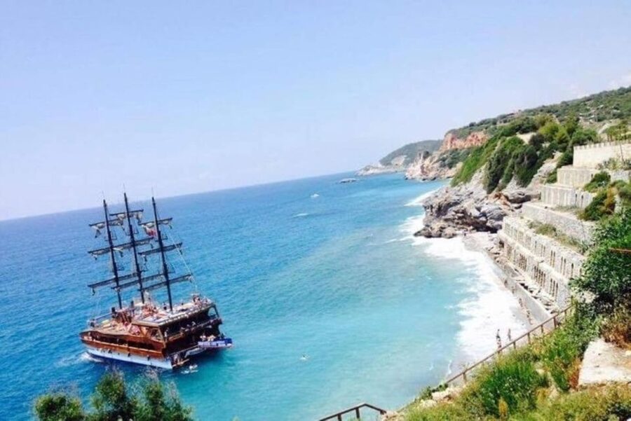 Explore Alanya's Beauty Catamaran Boat Tour - Mud Cave and Ulash Beach