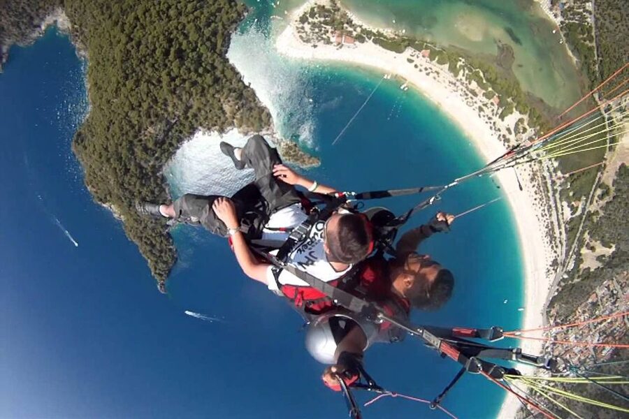 Fethiye: Blue Lagoon Tandem Paragliding w/Photos & Video - What takeoff feels like