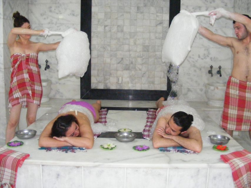Fethiye/Oludeniz: Turkish Bath with Oil Massage Spa Trip - Sauna and steam before the treatment