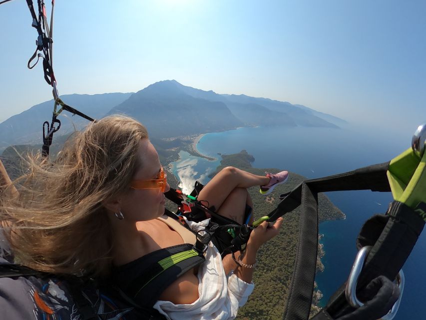 Fethiye: Tandem Paragliding Experience w/Hotel Pickup - Landing on the beach