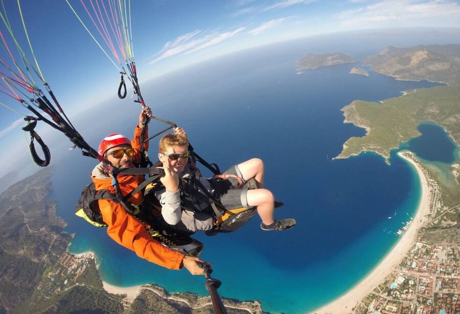 Fethiye: Tandem Paragliding Experience w/Hotel Pickup - From Fethiye hotel to the Babadag launch point