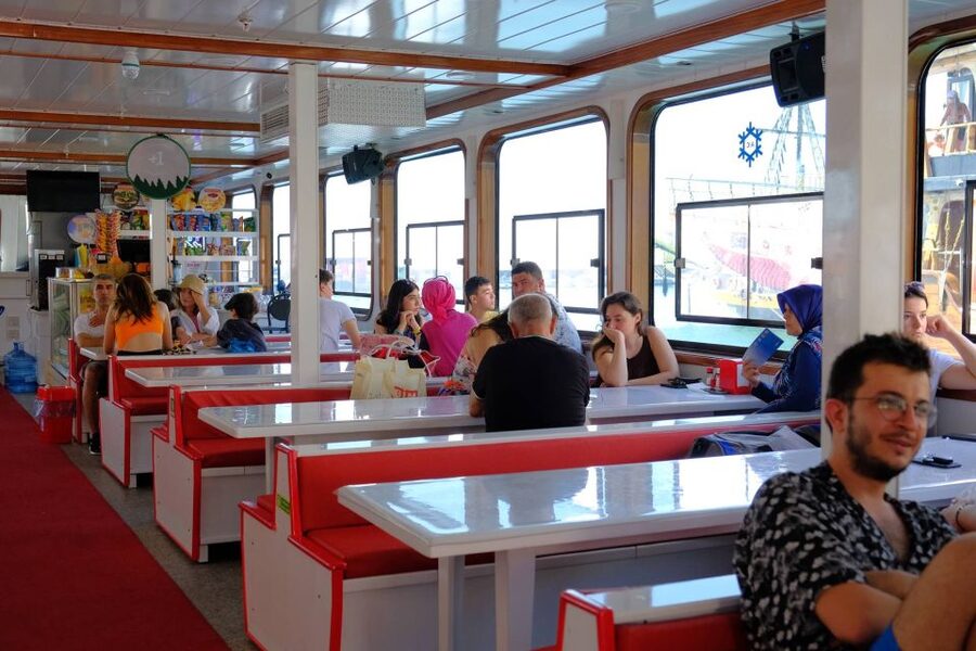 From Alanya: Boat Tour with Unlimited Soft Drinks and Lunch - Ulas Beach and the lunch break