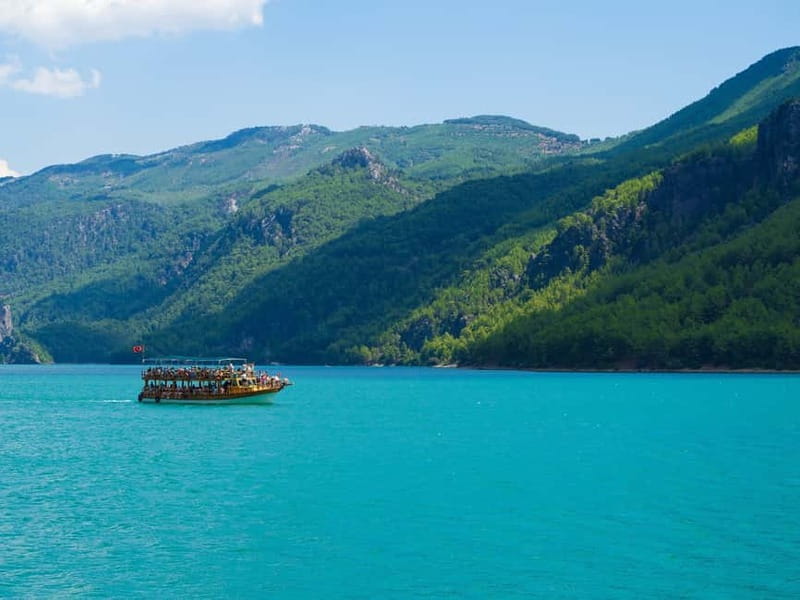 From Alanya: Green Canyon Boat Trip with Lunch and Drinks - From Alanya to the Green Canyon