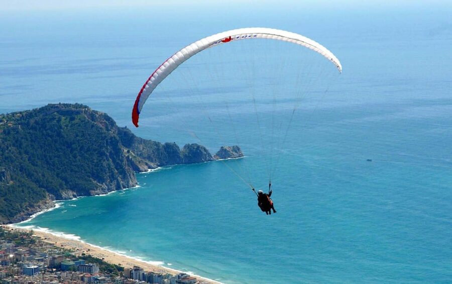 From Antalya, Belek, Side Alanya Paragliding Experience - Photos, videos, and the phone restriction