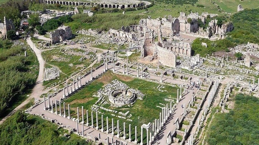 From Antalya: Day Tour of Ancient Roman Sites - Perge: broad streets and a city built for scale