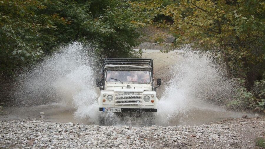 From Antalya: Full-Day Jeep Safari with Lunch and Transfer - Lunch, drinks, and what the $53 covers