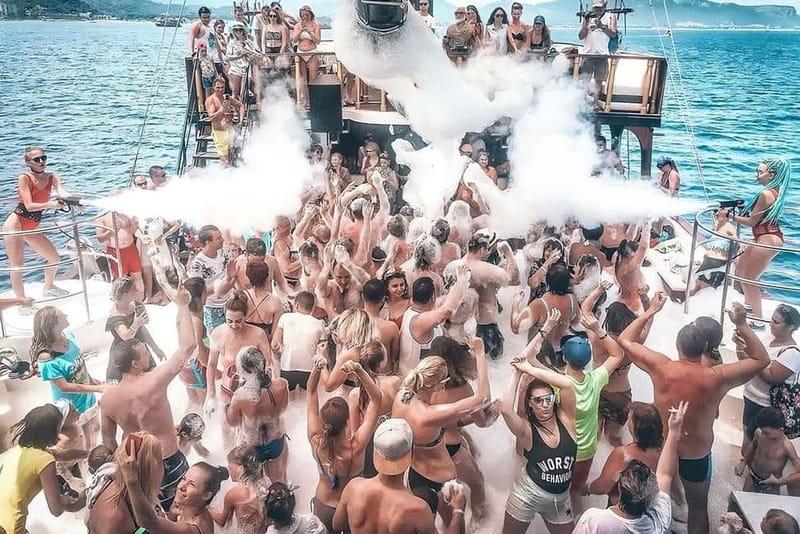 From Antalya/Kemer: All-Inclusive Party Boat with Lunch - Lunch, soft drinks, and the real cost