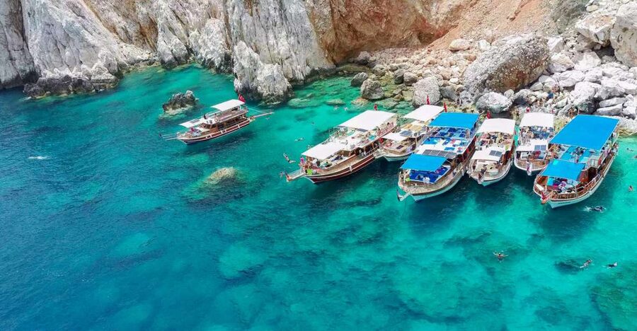 From Antalya or Kemer: Suluada Island Boat Trip with Lunch - Boarding at Adrasan and setting out