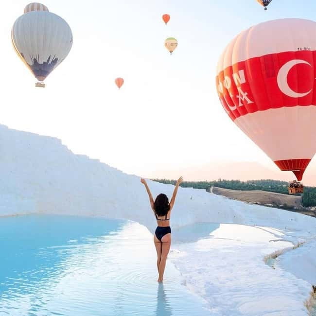 From Antalya: Pamukkale Hot Air Balloon Flight with Lunch - Breakfast, lunch, and the long road home