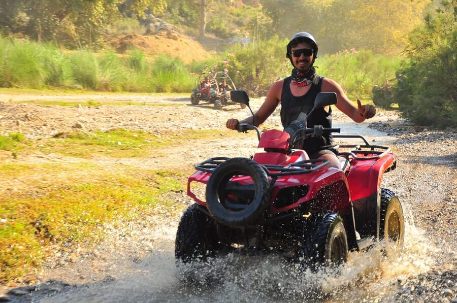 From Belek, Antalya Thrilling Quad Safari Adventure - Who will enjoy this most