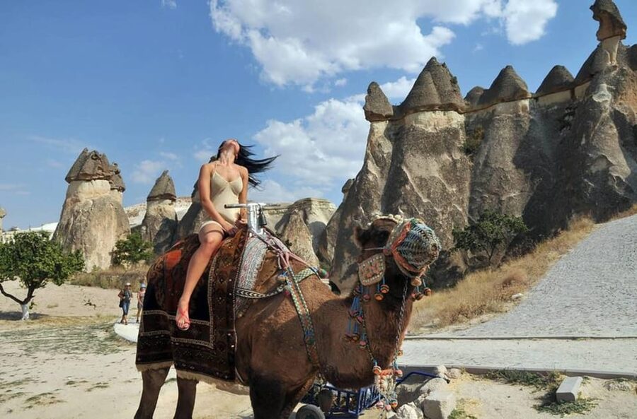 From Cappadocia: Sunrise or Sunset Camel Riding Day Trip - Pigeon Valley, Red Valley, or Rose Valley?