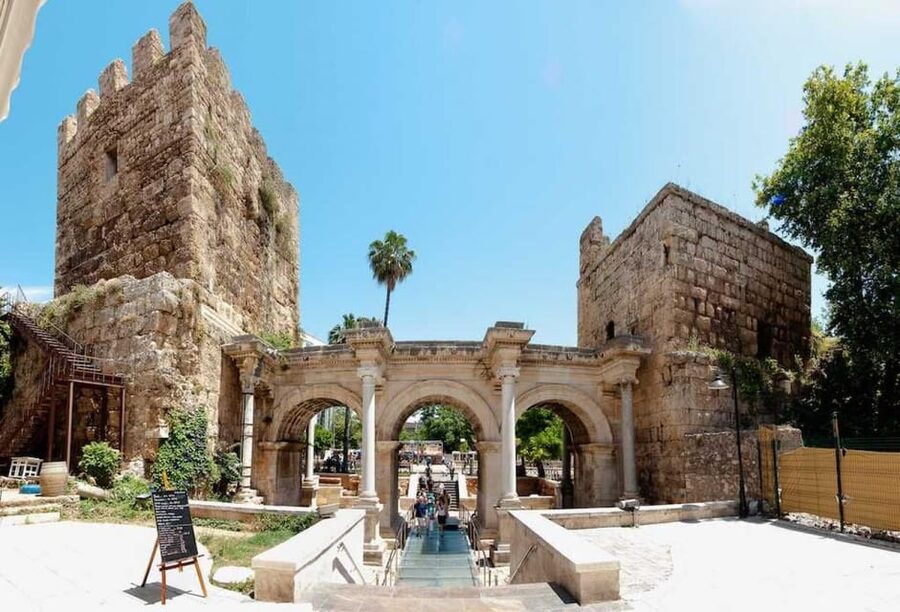 From city of Side: Antalya Old City and Waterfall Day Trip - Key points at a glance