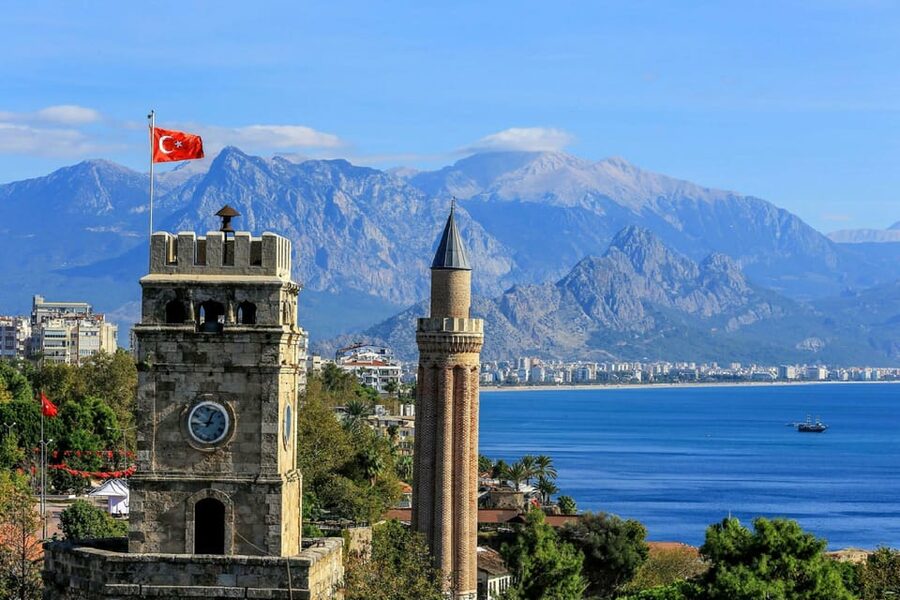 From city of Side: Antalya Old City and Waterfall Day Trip - The return journey to Side