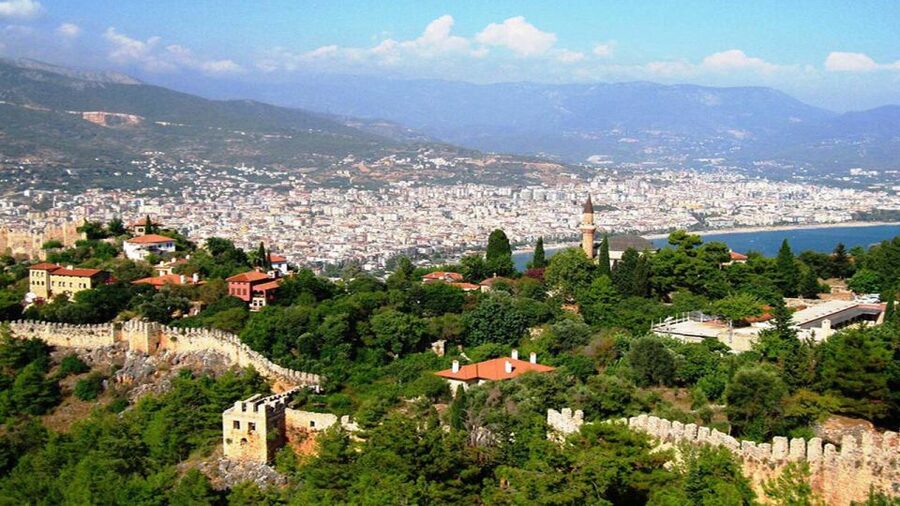 From city of Side: Guided Day Trip to Alanya City - Alanya Castle and the first big view