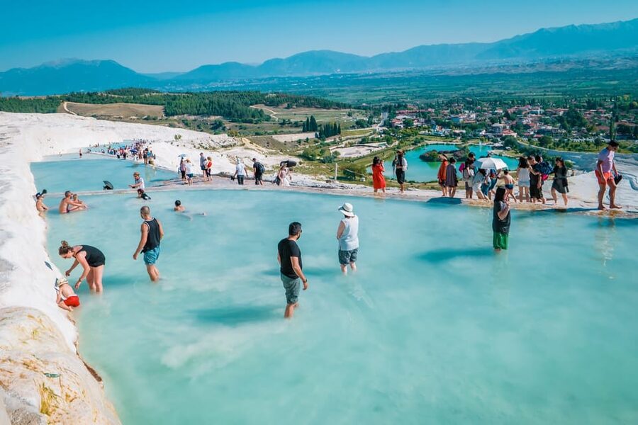From City of Side: Pamukkale & Hierapolis Day Tour w/ Lunch - Lunch, shopping stops, and the rhythm of the day