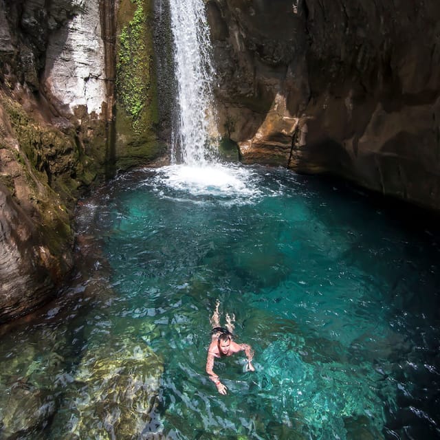 From City of Side: Sapadere Canyon Tour with Pickup & Lunch - A riverside lunch with a local flavor