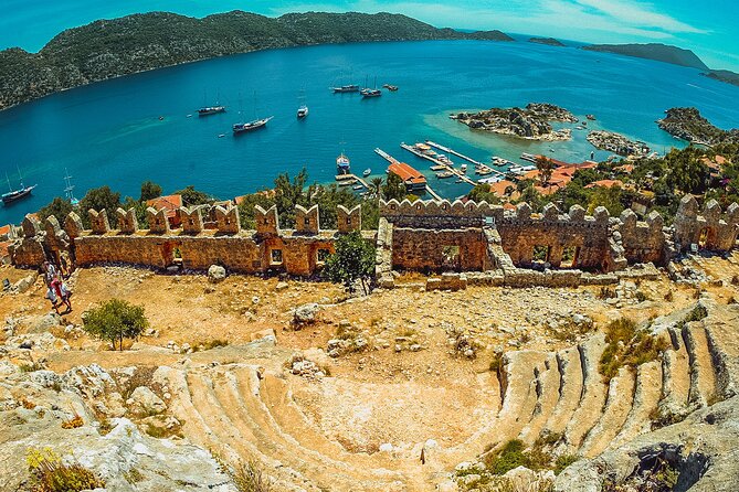From Demre: Day Trip to Kekova by Boat - One hour in Kaleköy and beneath Simena Castle