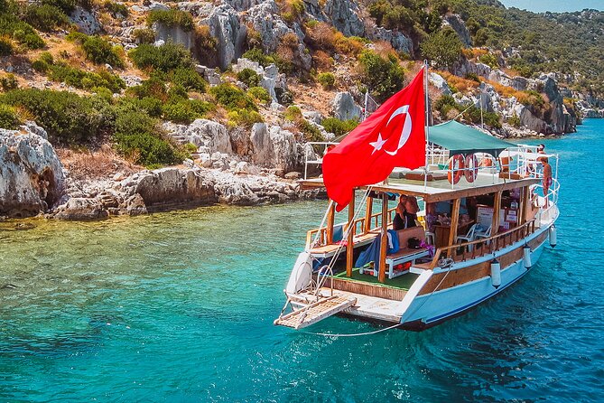 From Demre: Day Trip to Kekova by Boat - Lunch and the first swim at Esmeralda Bay