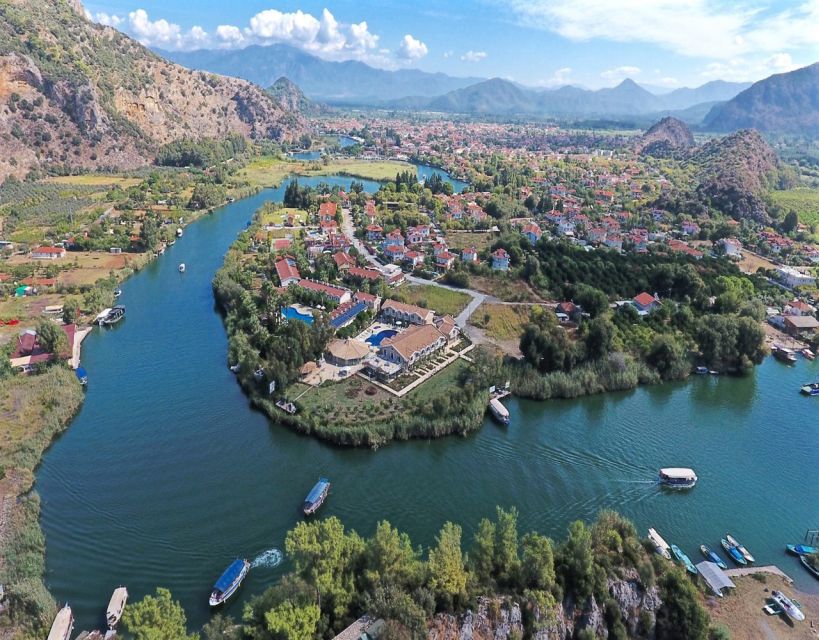 From Fethiye: Dalyan Day Trip with Mud Bath and Turtle Beach - Turtle Beach, where river meets sea