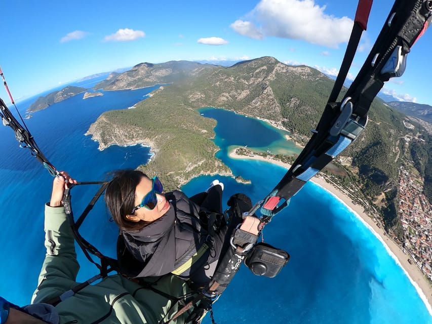 From Fethiye: Oludeniz Paragliding Trip with Transfer - Takeoff above Ölüdeniz