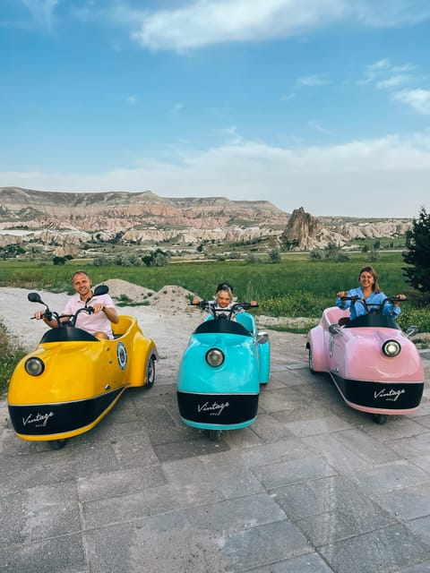 From Göreme: Cappadocia Electric Trike Tour - Pasabag and the fairy chimneys