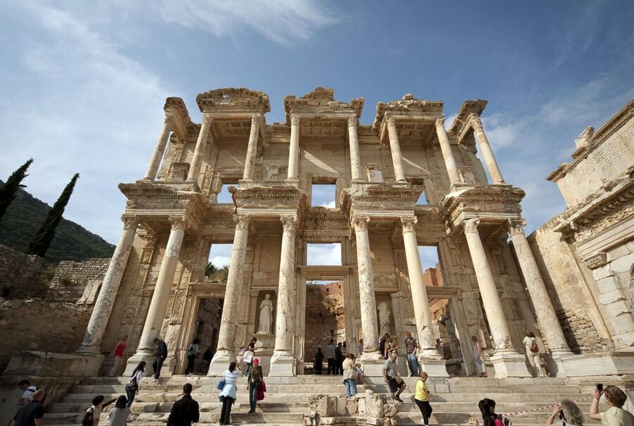 From Izmir: Guided Tour of the Ancient City of Ephesus - Walking the marble streets of Ephesus