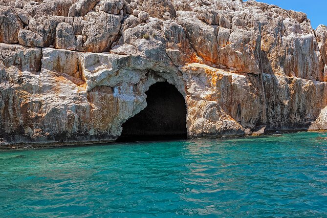 From Kas: Day Trip to Kekova, Demre and Myra - Passing Andriake Harbor and pausing at Esmeralda Bay