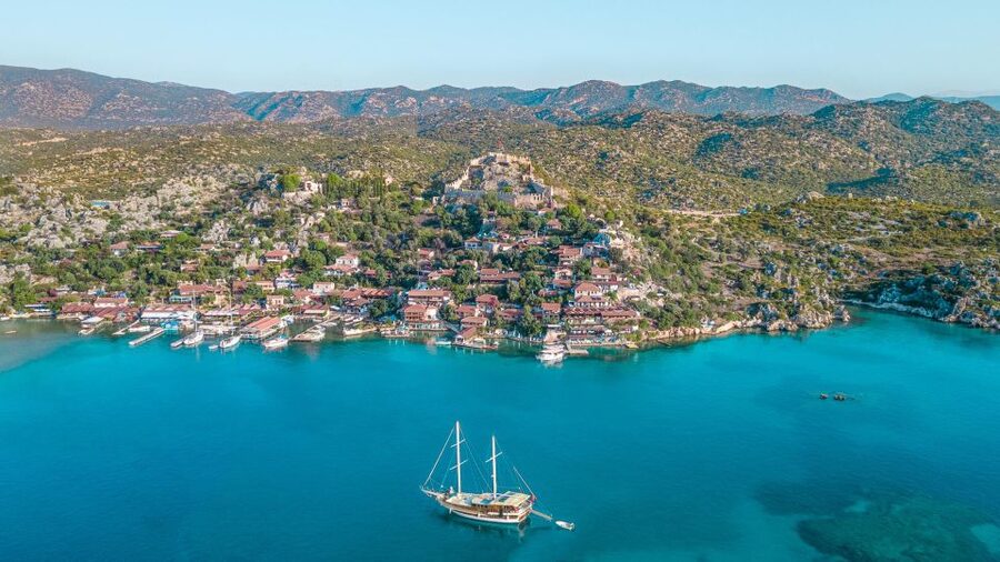 From Kas: Day Trip to Kekova Island - From Kaş to the Uçağız harbor