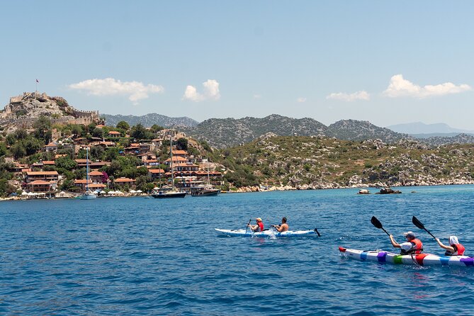 From Kas: Guided Kekova Sea Kayaking Tour - Simena Castle and Kaleköy for one hour