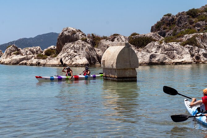 From Kas: Guided Kekova Sea Kayaking Tour - From Kaş to Üçağız, an easy start at 8:00