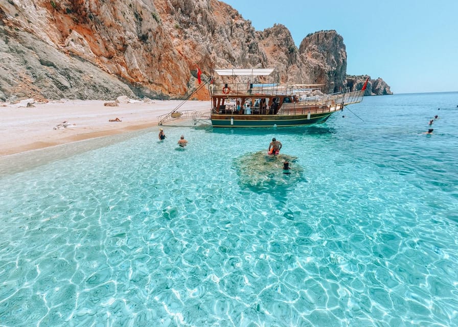 From Kemer, Antalya, Belek: Adrasan Suluada Island Boat Tour - Lunch with the boat as your dining room
