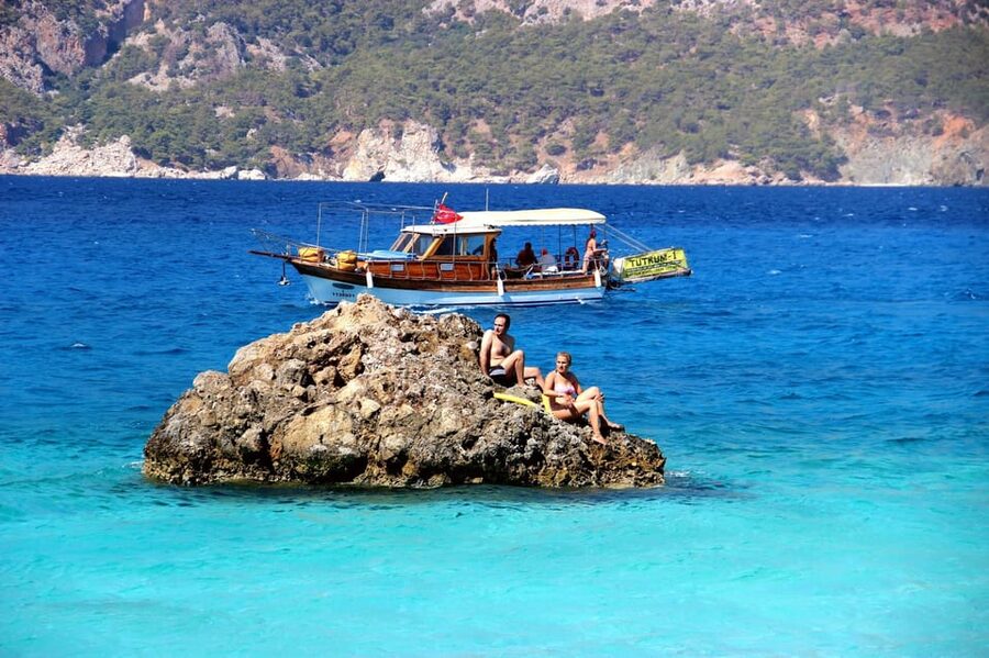 From Kemer, Antalya, Belek: Adrasan Suluada Island Boat Tour - Akseki Bay and the quietest part of the day