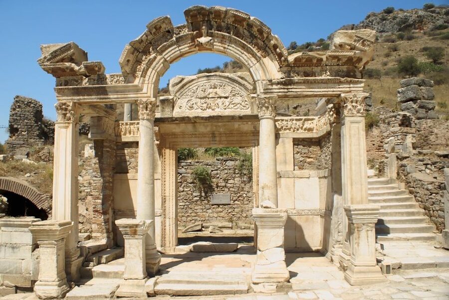 From Kusadasi: Ephesus Guided Sightseeing Tour with Lunch - Walking the marble streets of Ephesus
