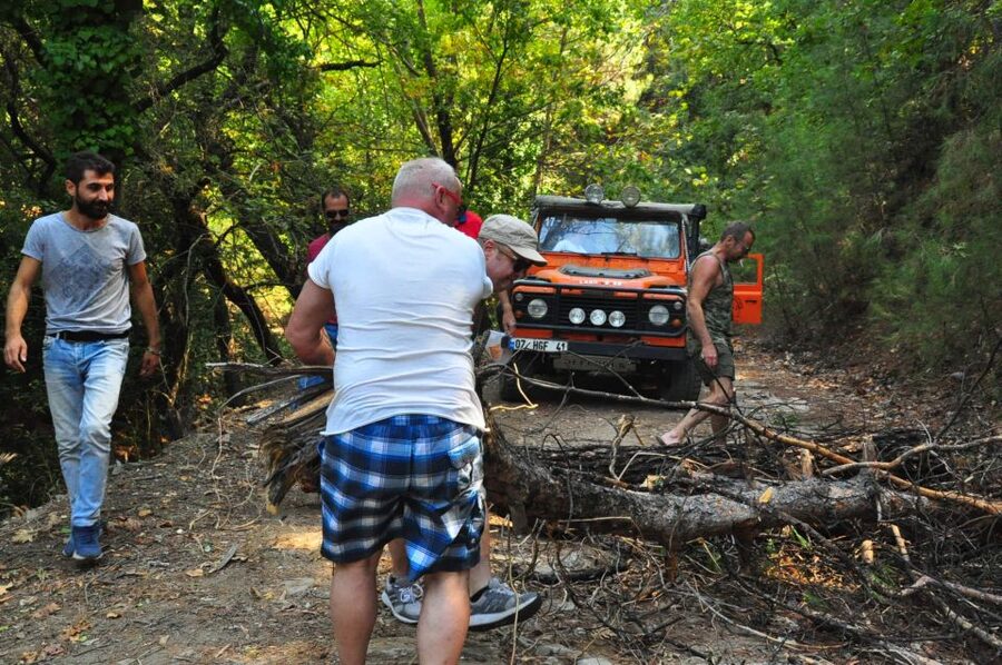 From Kusadasi: Full-Day National Park Jeep Tour with Lunch - Long Beach and the final swim