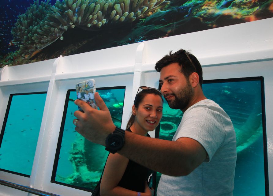 From Marmaris: Day Trip by Glass Bottom Semi Submarine - What the Marmaris semi-submarine actually offers