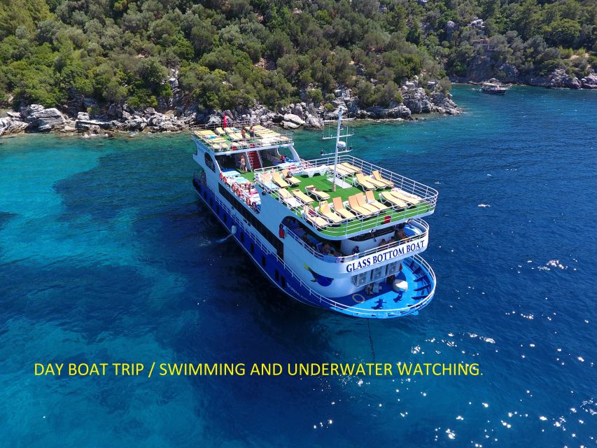 From Marmaris: Day Trip by Glass Bottom Semi Submarine - Practical advice for a smoother day
